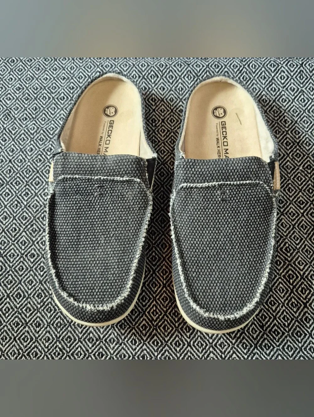 Gecko Man by Walk Hero Men’s Slip-on Arch Support Shoes Size 9 NEVER WORN